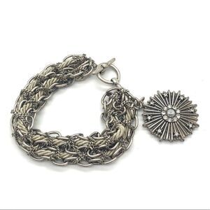 💝Chain w/Rope material Intertwined Bracelet